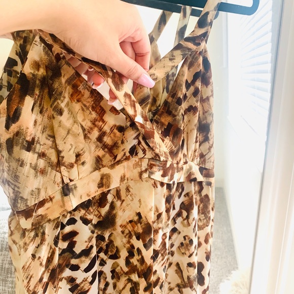 Leopard Print Maxi Dress - Picture 3 of 6